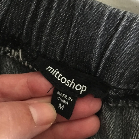 Vintage Rare Mittoshop Jogger Crop Jean M - Picture 7 of 8